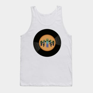 Vinyl - Minecraft Zombie (Zomhie heist) Tank Top